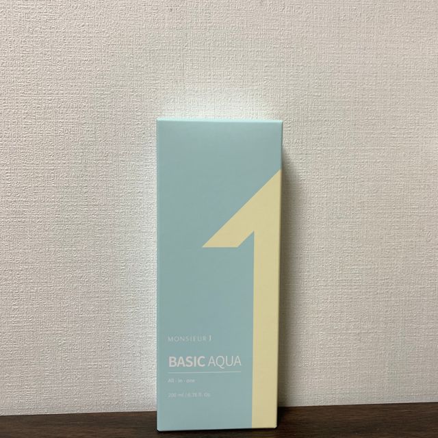 [정우성 올인원] 무슈제이 베이직 아쿠아 올인원 / 남자 화장품 브랜드 리뷰 사진