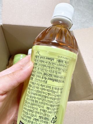 소담스퀘어 상암 제로카페인x제로칼로리 제주 유기농 유이크 구아바잎차 500ml x 6개입 (1박스) — 5점을 준 리뷰어가 2022년 11월 올린 사용 사진
