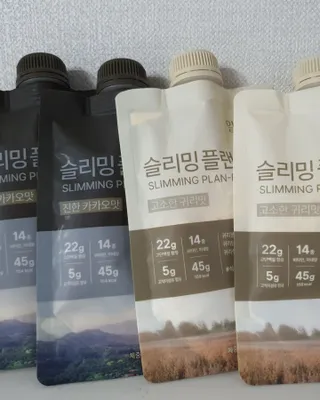 일일하우 슬리밍 플랜B 고소한 귀리맛, 진한 카카오맛 (체중조절식) — 5점을 준 리뷰어가 2023년 7월 올린 사용 사진