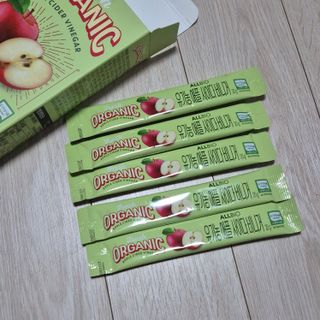 올바이오 [쿠팡 구매] 유기농 애플사이다비니거 애사비 스틱 15p, 300g, 1개 — 4점을 준 리뷰어가 2025년 1월 올린 사용 사진