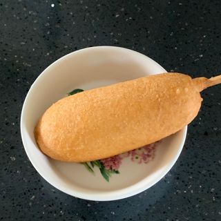 오마뎅 한우핫도그 — 5점을 준 리뷰어가 2021년 5월 올린 사용 사진