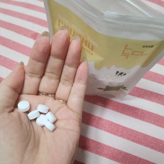 녹다 츄츄고체치약 150정 프로폴리스 죽염 씹는 치약 — 5점을 준 리뷰어가 2022년 12월 올린 사용 사진