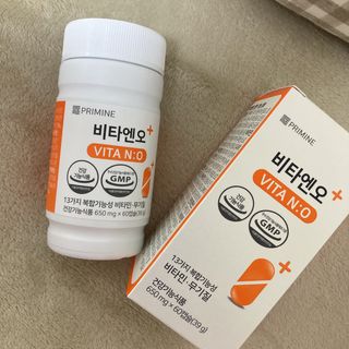 프리마인 성큼다가온 봄, 이너뷰티를 챙겨야 피부도 화사하게, 컨디션도 활기차게. 흡수율을 높인 고효율 비타민. — 4.5점을 준 리뷰어가 2023년 1월 올린 사용 사진
