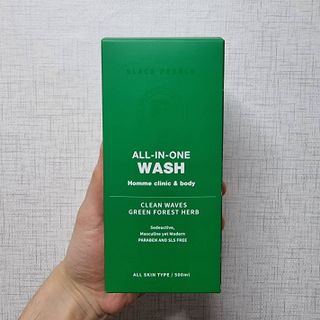 블랙페블 남성청결제 올인원 바디워시 클린 웨이브 — 5점을 준 리뷰어가 2021년 5월 올린 사용 사진