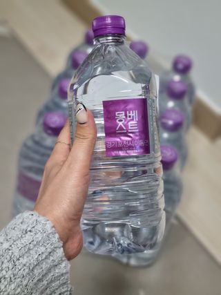 몽베스트 MONTBEST 1L 12입 — 5점을 준 리뷰어가 2022년 2월 올린 사용 사진