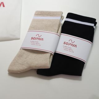 SOPIVA 소피바 요가,필라테스 양말 — 4점을 준 리뷰어가 2021년 8월 올린 사용 사진