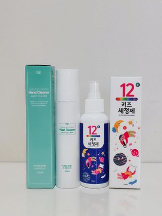 셀바이져 항균 스프레이 핸드워시 + 키즈세정제 SET — 5점을 준 리뷰어가 2021년 2월 올린 사용 사진