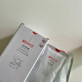 클린24시간 1BOX(5포) + 전용보틀(500ml) — 5점을 준 리뷰어가 2022년 9월 올린 사용 사진