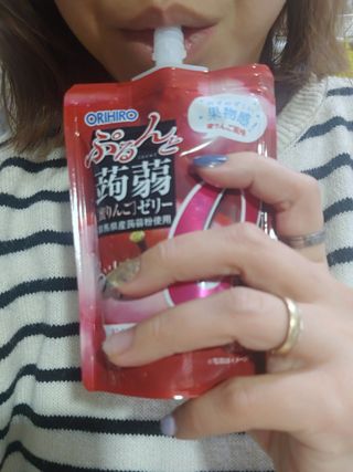 ORIHIRO 오리히로 곤약젤리 제로칼로리 130g 4종 4팩(맛별로 1팩씩) — 5점을 준 리뷰어가 2023년 2월 올린 사용 사진