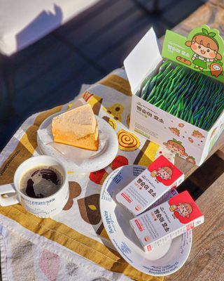 아이비웰니스 빵순이 식탁 위의 필수템! 빵순이 효소 키위맛 100포 + 석류맛 14포 (총 114포) — 5점을 준 리뷰어가 2022년 12월 올린 사용 사진
