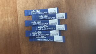 메이준뉴트리 슈퍼 포스트바이오틱스 — 5점을 준 리뷰어가 2021년 5월 올린 사용 사진