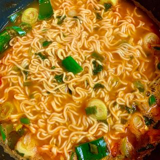 [풀무원] 자연은맛있다 정면, 백면, 홍면  세트 — 5점을 준 리뷰어가 2021년 4월 올린 사용 사진