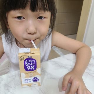 소화가 잘되는 우유 국산 5곡 미숫가루 — 5점을 준 리뷰어가 2021년 9월 올린 사용 사진
