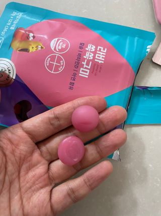 푸름웰니스 라바 쑥쑥구미 36g — 5점을 준 리뷰어가 2022년 2월 올린 사용 사진