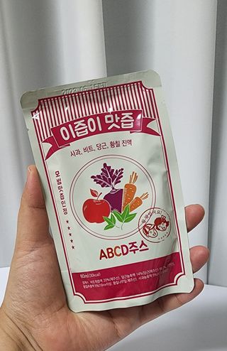 본황칠 이즙이 맛즙 ABC주스 30EA — 4.5점을 준 리뷰어가 2022년 7월 올린 사용 사진