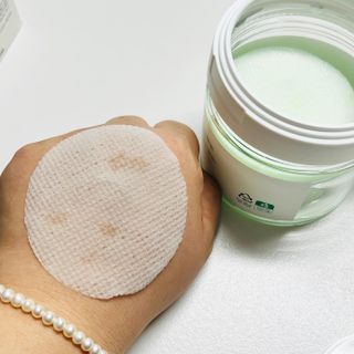 디에이브 더마-테카 바이옴 카밍패드 60매 — 5점을 준 리뷰어가 2023년 2월 올린 사용 사진