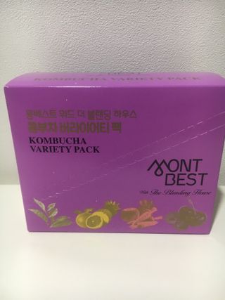 몽베스트 위드더 블랜딩 하우스 콤부차 _ 버라이어티팩 — 5점을 준 리뷰어가 2023년 5월 올린 사용 사진