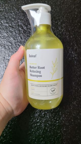 달리프 클로렐라 베러 루트 릴렉싱 샴푸 500ml — 4점을 준 리뷰어가 2021년 5월 올린 사용 사진