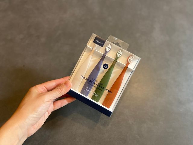 마더케이 0.5단계 유아 칫솔 세트 리뷰 사진