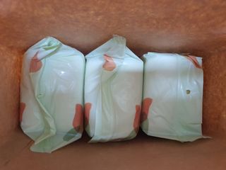 디어엘로디 유기농 무표백 건티슈 60매 — 5점을 준 리뷰어가 2022년 11월 올린 사용 사진