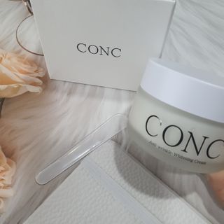 CONC 콩크 미로탐누스 안티링클 화이트닝 크림 — 5점을 준 리뷰어가 2021년 2월 올린 사용 사진