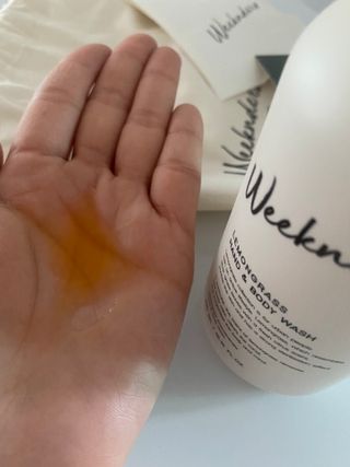 [위켄더스] 기분좋은 하루를 선사해주는 핸드& 바디워시 1종 랜덤발송 — 5점을 준 리뷰어가 2022년 6월 올린 사용 사진