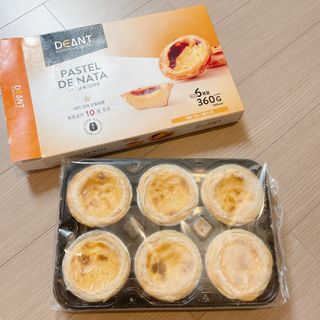 디앙뜨 포르투갈 에그타르트 오리지널 맛+패션후르츠 맛 중 택1 — 5점을 준 리뷰어가 2021년 7월 올린 사용 사진