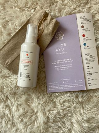 AYU25[아유트웬티파이브] 피부건강에 꼭 필요한 pH 약산성 와일드 로즈토너 — 5점을 준 리뷰어가 2021년 5월 올린 사용 사진