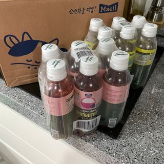 더그레잇티 콤부차 [매일유업] 더그레잇티 44kcal 콤부차 300ml *12개입 (오리지널 6개+베리리치 6개) — 5점을 준 리뷰어가 2023년 8월 올린 사용 사진