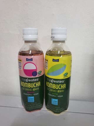더그레잇티 콤부차 [매일유업] 더그레잇티 44kcal 콤부차 300ml *12개입 (오리지널 6개+베리리치 6개) — 5점을 준 리뷰어가 2023년 8월 올린 사용 사진