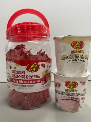 젤리벨리 젤리스틱 어쏘티드 900g — 5점을 준 리뷰어가 2022년 8월 올린 사용 사진