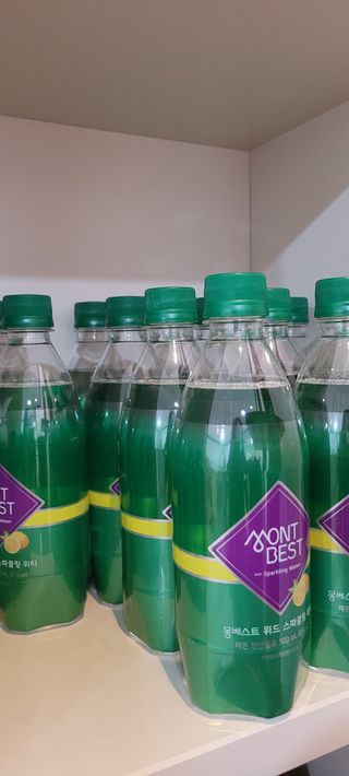 몽베스트 Montbest with Sparkling water Lemon OR Lime 20병(랜덤) — 5점을 준 리뷰어가 2021년 10월 올린 사용 사진