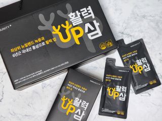 [이뮤니티플러스] 최고급녹용과 국내산 6년근 홍삼으로 활력업!!_ 활력UP삼 30포 1box — 5점을 준 리뷰어가 2022년 5월 올린 사용 사진