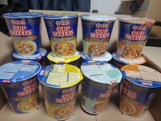 NISSIN 닛신 컵누들  4종 - 씨푸드오리지날, 씨푸드 스파이시, 씨푸드 커리, 씨푸드 XO소스 — 5점을 준 리뷰어가 2022년 11월 올린 사용 사진