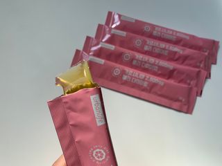 주식회사 얼굴반쪽 [얼굴반쪽 가르시니아 2,800mg] x 14포 1주 젤리 다이어트 보조제 체지방감소 — 3.5점을 준 리뷰어가 2021년 10월 올린 사용 사진