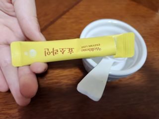 목 넘김이 편한 곡물발효효소 웰테므 효소라인 — 5점을 준 리뷰어가 2023년 1월 올린 사용 사진