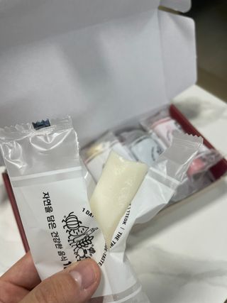 푸디푸디 1일1떡  가래떡 낱개포장 아침식사 식사대용 7종 세트 혼합 (14개입) — 5점을 준 리뷰어가 2022년 7월 올린 사용 사진