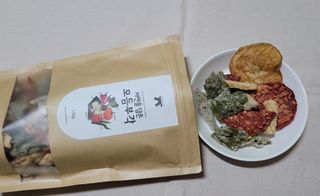 자연을담은모듬부각 — 5점을 준 리뷰어가 2022년 1월 올린 사용 사진