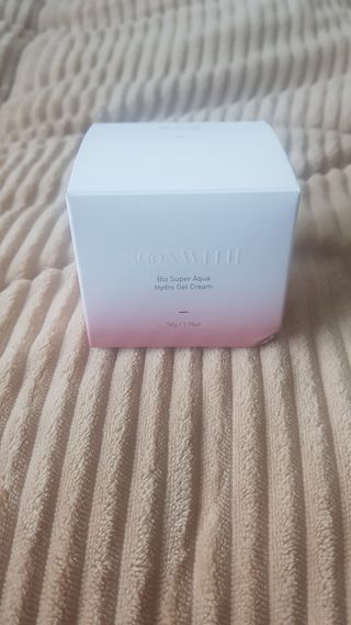 SOONWITH 바이오 수퍼 아쿠아 하이드로 젤 크림 — 5점을 준 리뷰어가 2021년 3월 올린 사용 사진