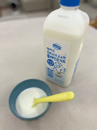 프리_[덴마크] 진하고 더 고소한 플레인 요거트 1.8L — 5점을 준 리뷰어가 2025년 7월 올린 사용 사진