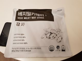클린24시간 베지밀키웨이 감자 쉐이크 1세트 (5개) — 5점을 준 리뷰어가 2022년 9월 올린 사용 사진
