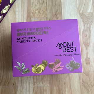 [몽베스트] 위드더 블랜딩 하우스 콤부차 _ 버라이어티팩 — 5점을 준 리뷰어가 2024년 3월 올린 사용 사진