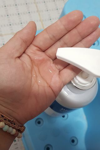 비어멕 독일맥주효모 천연탈모샴푸 — 5점을 준 리뷰어가 2021년 1월 올린 사용 사진