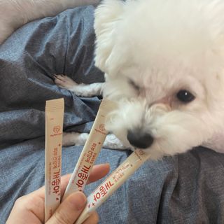 My Pet Care 모발과 모질 피부건강에 개좋아 — 4점을 준 리뷰어가 2021년 3월 올린 사용 사진