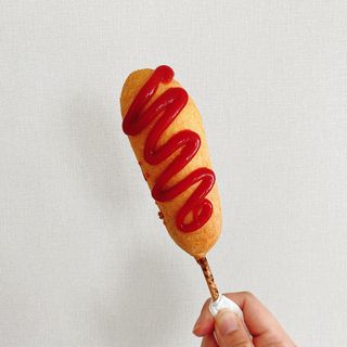 오마뎅 한우핫도그 — 5점을 준 리뷰어가 2021년 5월 올린 사용 사진
