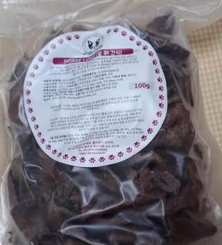 [졸리졸리]말 폐(HORSE LUNG) — 5점을 준 리뷰어가 2023년 2월 올린 사용 사진