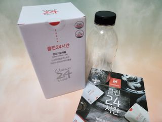 클린24시간 1BOX(5포) + 전용보틀(500ml) — 5점을 준 리뷰어가 2023년 2월 올린 사용 사진