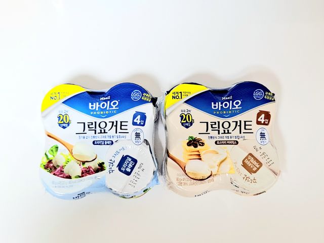 매일바이오 그릭요거트 오리지널 플레인 4개, 로스터리 커피믹스 4개 리뷰 사진