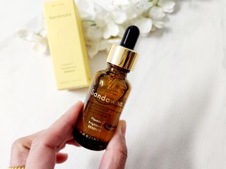 스킨큐어 산다화 비타민c 화이트닝 에센스 30ml — 5점을 준 리뷰어가 2023년 8월 올린 사용 사진