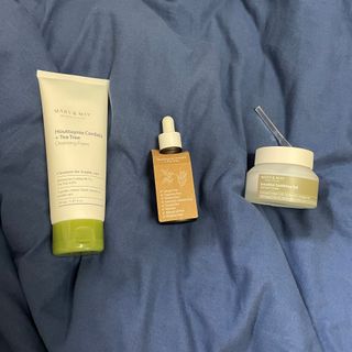 마리엔메이 센서티브 수딩 젤 크림 + 어성초 티트리 추출물 세럼 + 어성초 티트리 모공 클렌징 폼 — 5점을 준 리뷰어가 2021년 9월 올린 사용 사진
